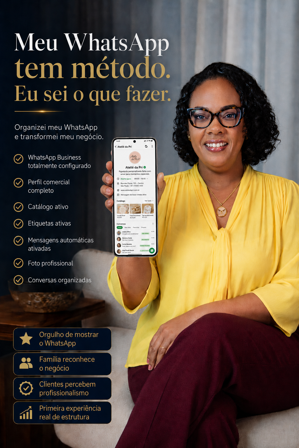 Priscila Silva, fundadora Prisma & Lumiar